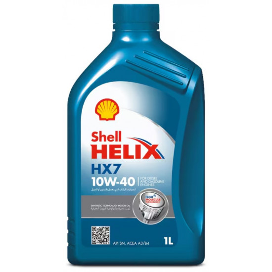 Shell Helix HX7 Synthetic Technology Motor Oil 10W-40 – 1L